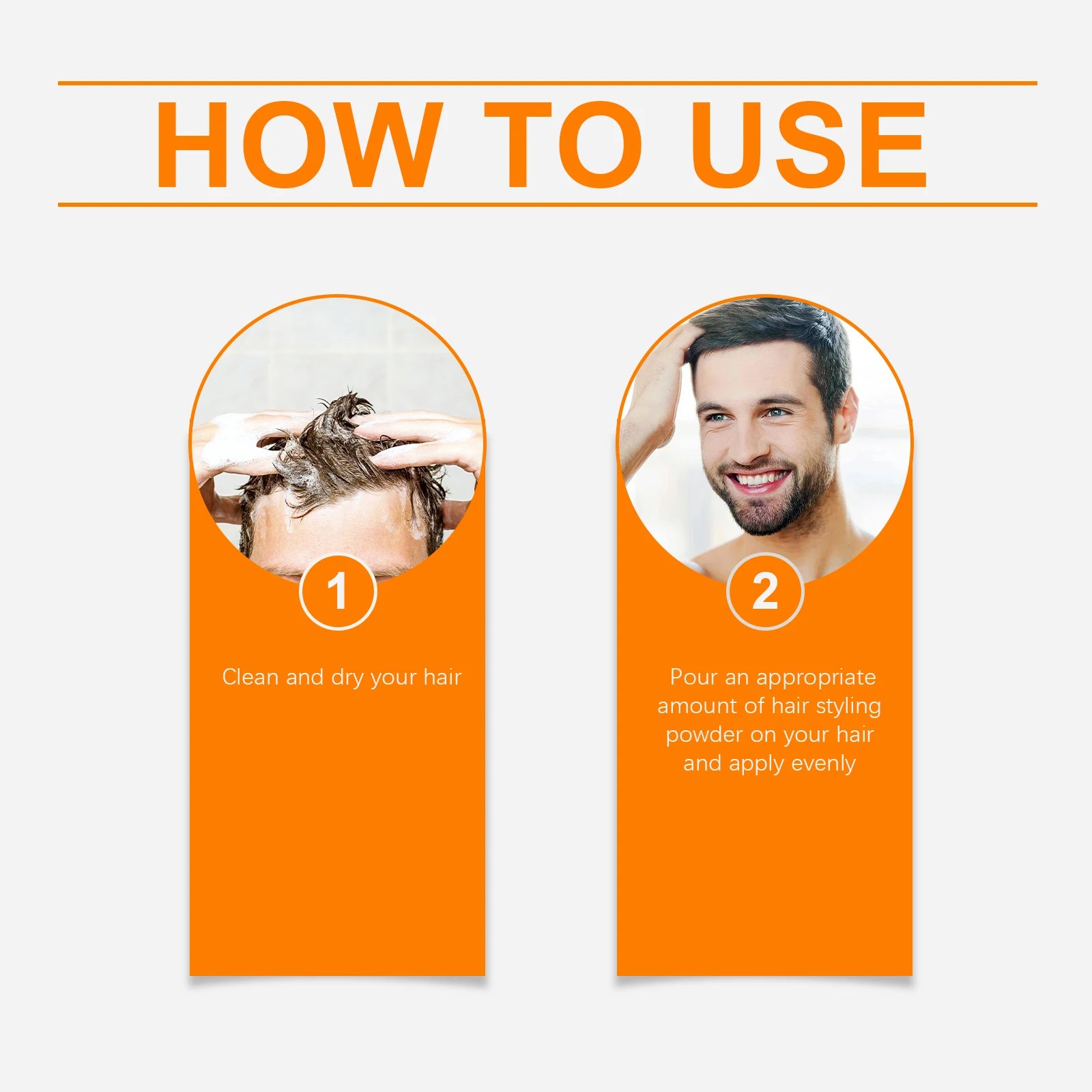 Volumen Styling Pulver für Männer & Frauen – Mattes Finish, Öl-Absorbierend & Sofortige Fülle