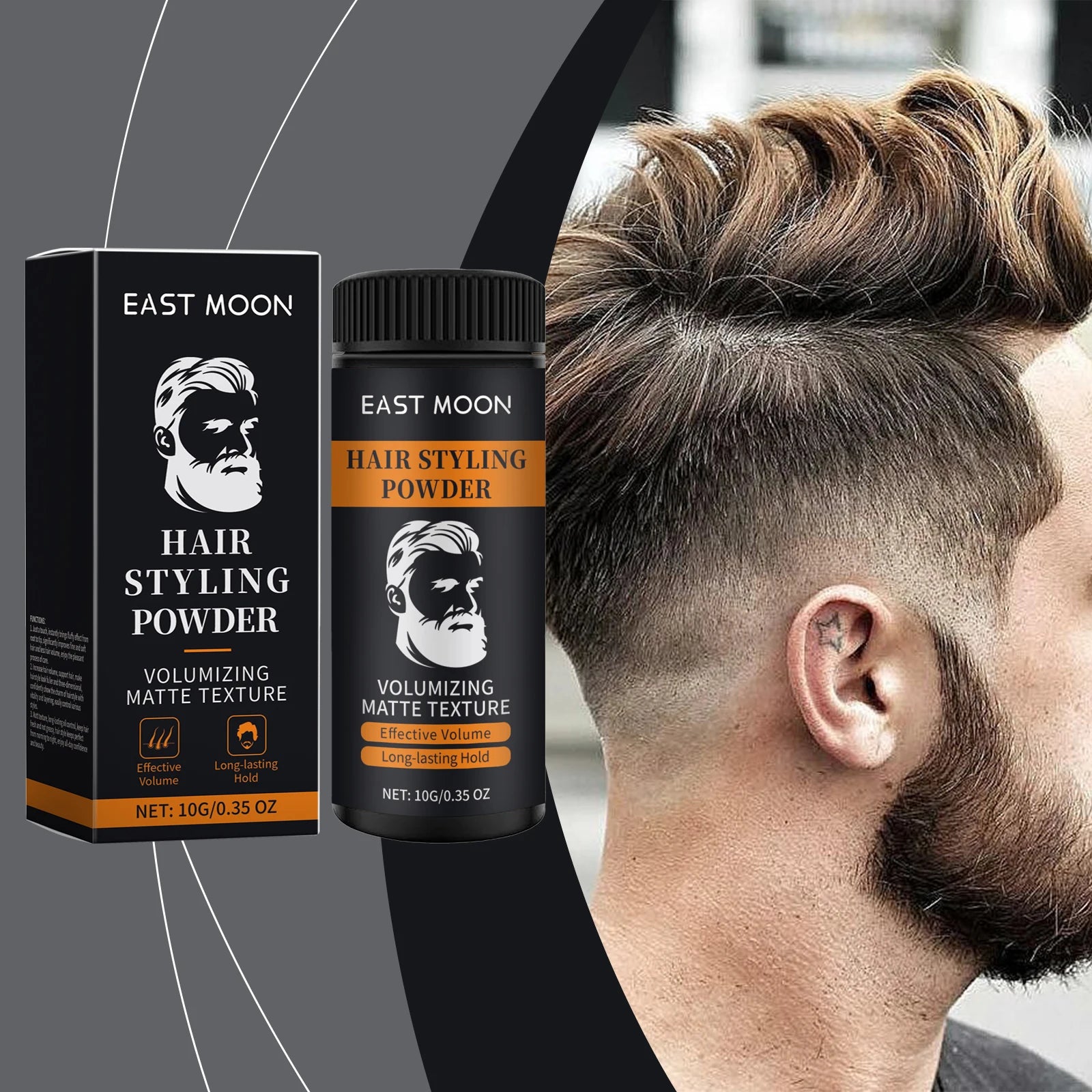 Volumen Styling Pulver für Männer & Frauen – Mattes Finish, Öl-Absorbierend & Sofortige Fülle