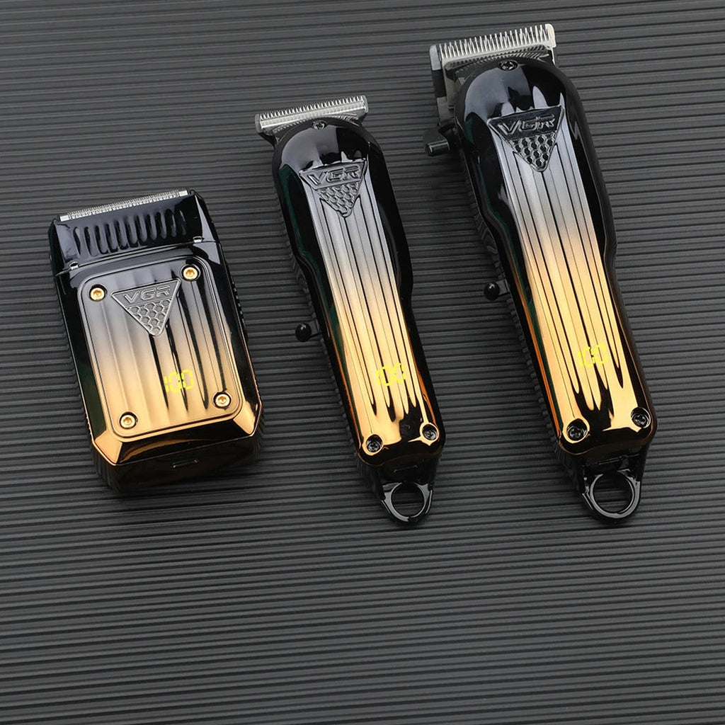 Barber Edition – Professionelles 3-in-1 Haarschneider Set | Präzise, Kabellos & Hautfreundlich