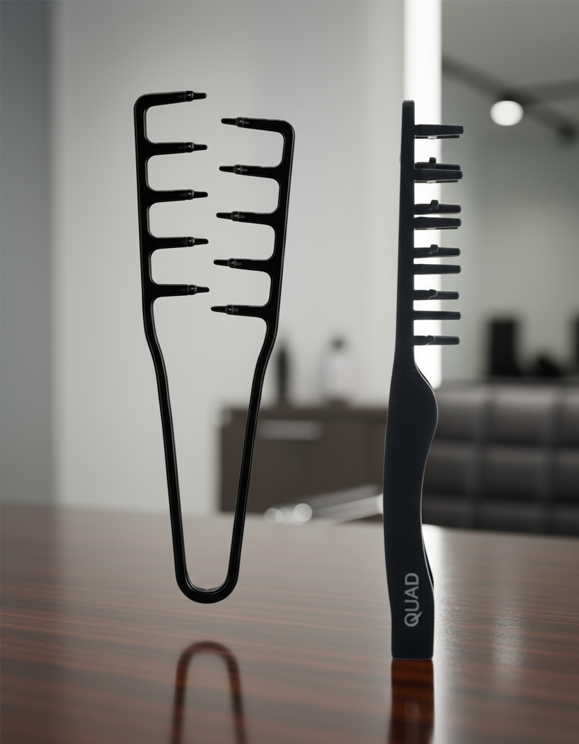 Volumen-Styling-Tool für Männer | Breitzahn-Kamm für volles & gepflegtes Haar